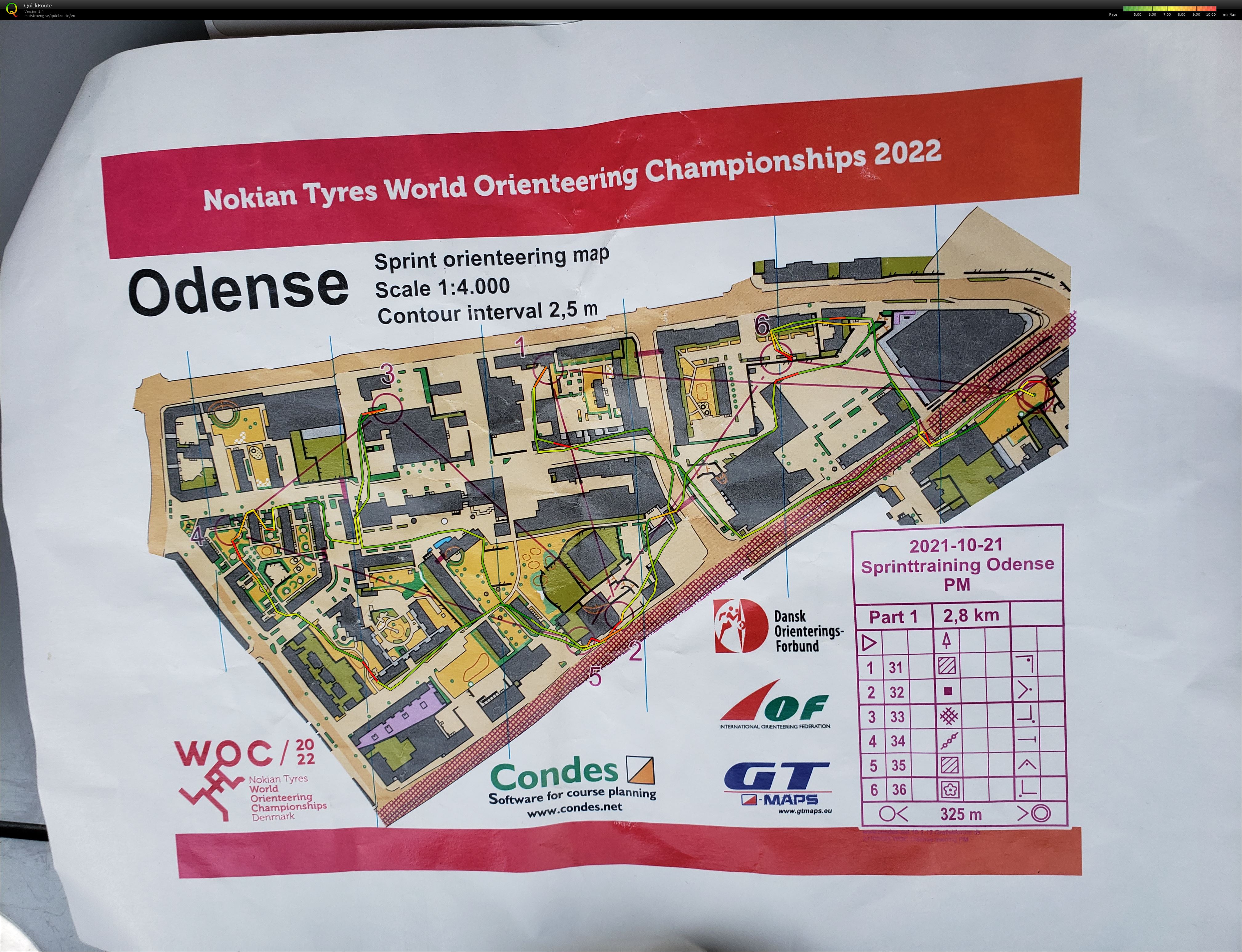Denmark Sprint WOC Training Camp 4 Training 8 Part 1 (21.10.2021)